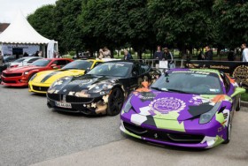 Ngắm dàn siêu xe "tắc kè hoa" tại Gumball 3000