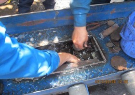 "Thủ phạm" vụ nhồi sắt phế liệu vào xe chở hàng sân bay Nội Bài