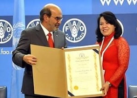 FAO vinh danh VN về thành tích xóa đói giảm nghèo