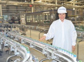 Vinamilk sắp khánh thành siêu nhà máy sữa nước