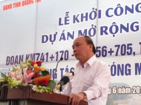 Khởi công 2 dự án BOT Quốc lộ 1 qua Quảng Bình, Quảng Trị