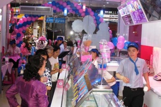 Hãng kem Baskin-Robbins sắp Bắc tiến