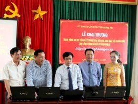 Nghệ An ra mắt Trang Xúc tiến đầu tư tiếng nước ngoài