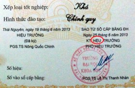 700 bằng tốt nghiệp đại học sai chính tả