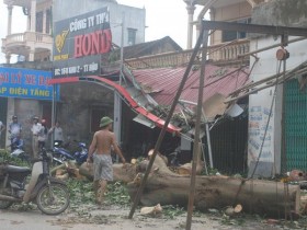 Thanh Hóa: Bão Mangkhut cuốn trôi hàng trăm tỷ đồng