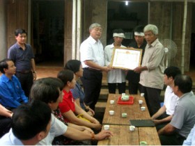 Thanh Hóa: Truy tặng bằng khen cho anh Trần Hữu Hiệp