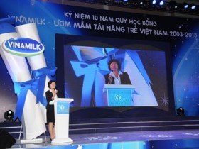 Quỹ học bổng Vinamilk: 10 năm, trao 19 tỷ đồng