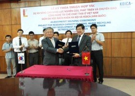 KOICA hỗ trợ 1,5 triệu USD nghiên cứu tái chế chất thải