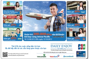 Thẻ JCB cho cuộc sống thêm tiện ích hơn