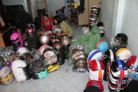 Mũ bảo hiểm dởm tái xuất tinh vi