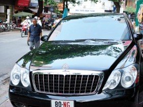 Tịch thu xe biển ngoại giao hết hạn không nộp thuế