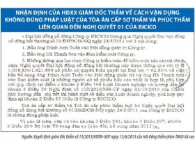 Bầu dồn phiếu: Đã có án lệ tốt