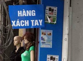 Hàng xách tay đại náo thị trường