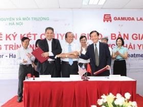 Gamuda chuyển giao Nhà máy Xử lý nước thải Yên Sở
