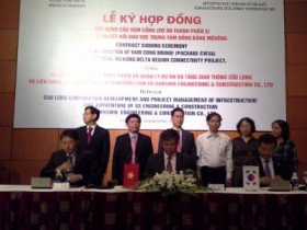 Hơn 270 triệu USD xây cầu Vàm Cống vượt sông Hậu