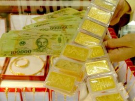 Vàng giảm sâu, NHNN đấu thầu tiếp 20.000 lượng vàng
