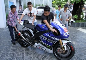 Yamaha YZR-M1 triệu đô xuất hiện ở Đà Nẵng