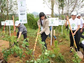 Vinamilk đưa Quỹ “1 triệu cây xanh cho Việt Nam” lên Lâm Đồng.
