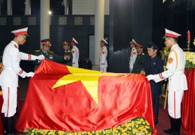 Hình ảnh lễ viếng Đại tướng Võ Nguyên Giáp