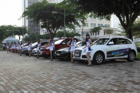 Dàn xe khủng diễu hành đường phố trước Vietnam Motor Show 2013