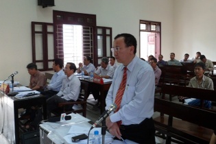 Chiều 17/10, xử phúc thẩm vụ doanh nghiệp kiện Chủ tịch tỉnh Thanh Hóa