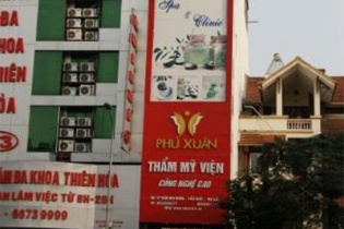 Hàng loạt thẩm mỹ viện ở Hà Nội bị sờ gáy