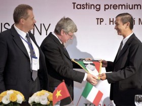 Thị  phần rượu vang Ý tăng 100% tại Việt Nam