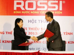 Tiêu dùng thông minh với bình nước nóng Rossi thế hệ mới