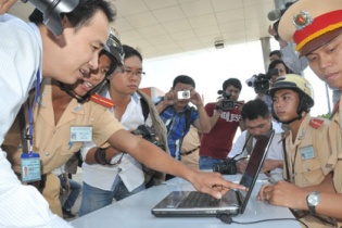 Tiến hành "trảm" vi phạm giao thông qua camera