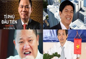 Điểm mặt các tỷ phú hàng đầu Việt Nam 2013