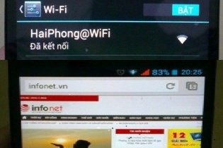 Dân Hải Phòng mừng rơn vì được dùng wifi miễn phí