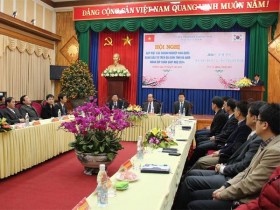 Hà Nam gặp mặt đầu năm với nhà đầu tư Hàn Quốc