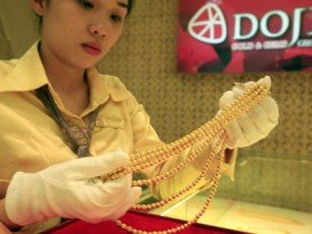 Giá vàng tăng 4% từ đầu năm 2014