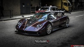 "Thần gió" Pagani Zonda 760 Fantasma xuống phố