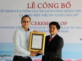 Ocean Villlas Đà Nẵng đạt chuẩn 5 sao