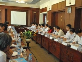 Bộ trưởng Bùi Quang Vinh làm việc tại Long An