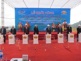 Vinamilk khởi công trang trại bò sữa Thanh Hóa 2
