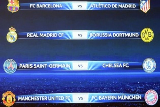 MU đối đầu Bayern Munich tại tứ kết Champions League