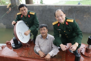 Sắp thử nghiệm tàu ngầm Trường Sa ở hồ rộng 3 ha