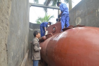 Đang thử nghiệm tàu ngầm Trường Sa mini