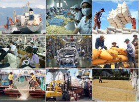 Kinh tế quý I: GDP tăng 4,96%, xuất siêu 1 tỷ USD