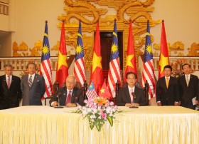 Toàn văn Tuyên bố chung Việt Nam - Malaysia