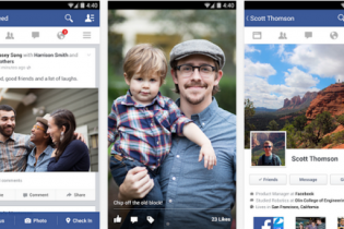 Facebook cập nhật giao diện flat cho Android