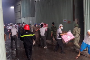 Nhìn lại toàn cảnh đám cháy lớn xảy ra tại công ty Diana