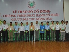 Nông dân đầu tư hơn 56 tỷ đồng mua cổ phiếu AGPPS