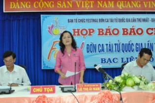 Bạc Liêu sẵn sàng cho Festival Đờn ca tài tử quốc gia lần thứ nhất