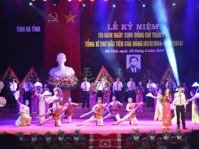 Kỷ niệm 110 năm ngày sinh cố Tổng Bí thư Trần Phú