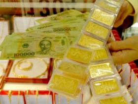 Giá vàng vọt lên 35,71 triệu đồng/lượng