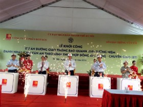 Hà Nội khởi công tuyến đường BT trị giá 1.475 tỷ đồng