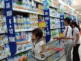 Áp trần giá 25 mặt hàng sữa bột từ 1/6